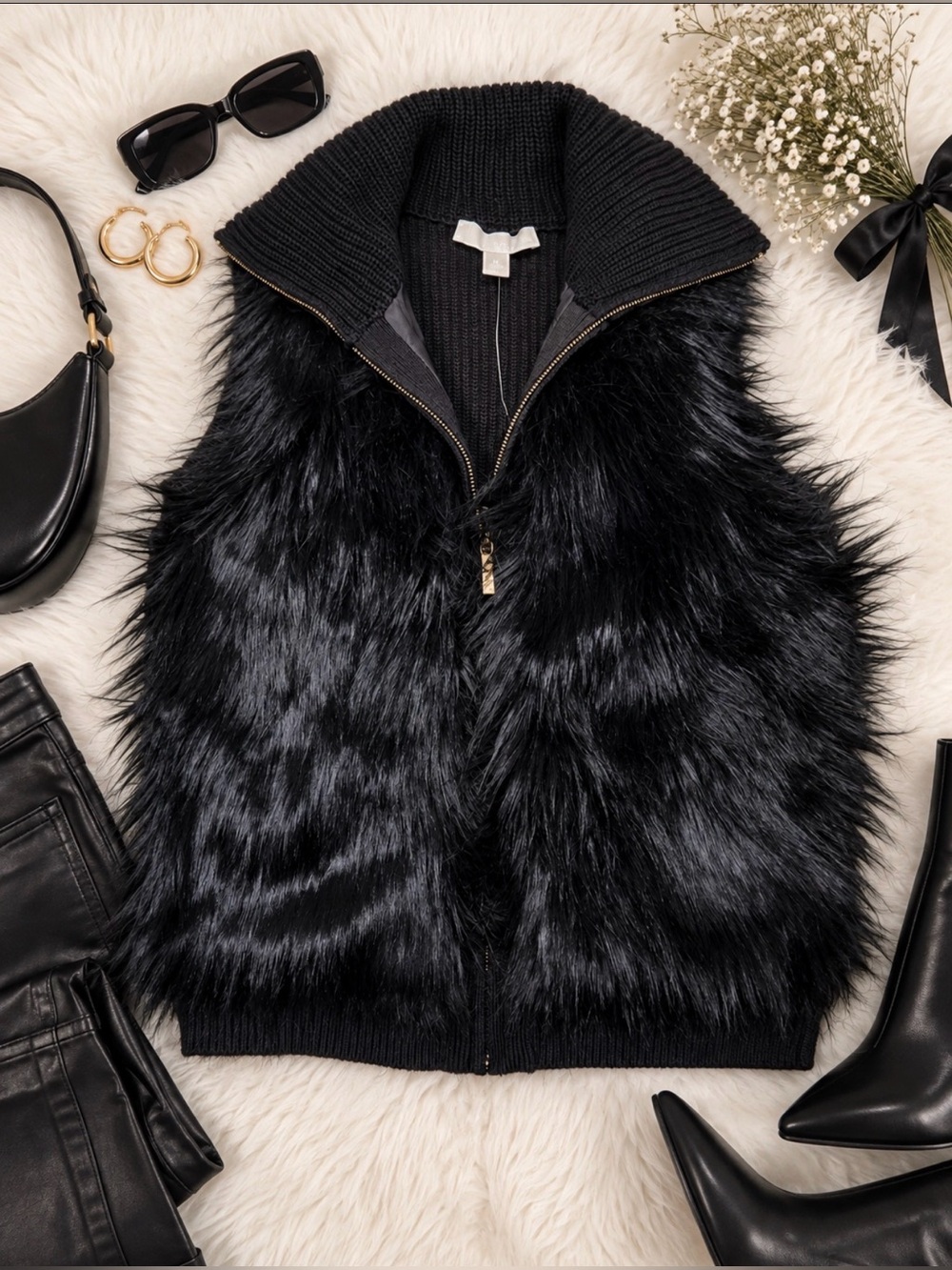 Faux Fur Vest